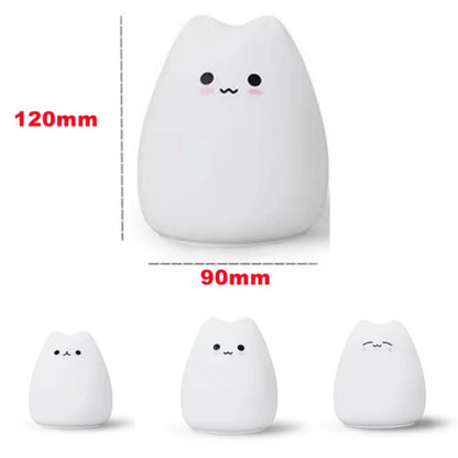 Squishy Cat LED Night Light