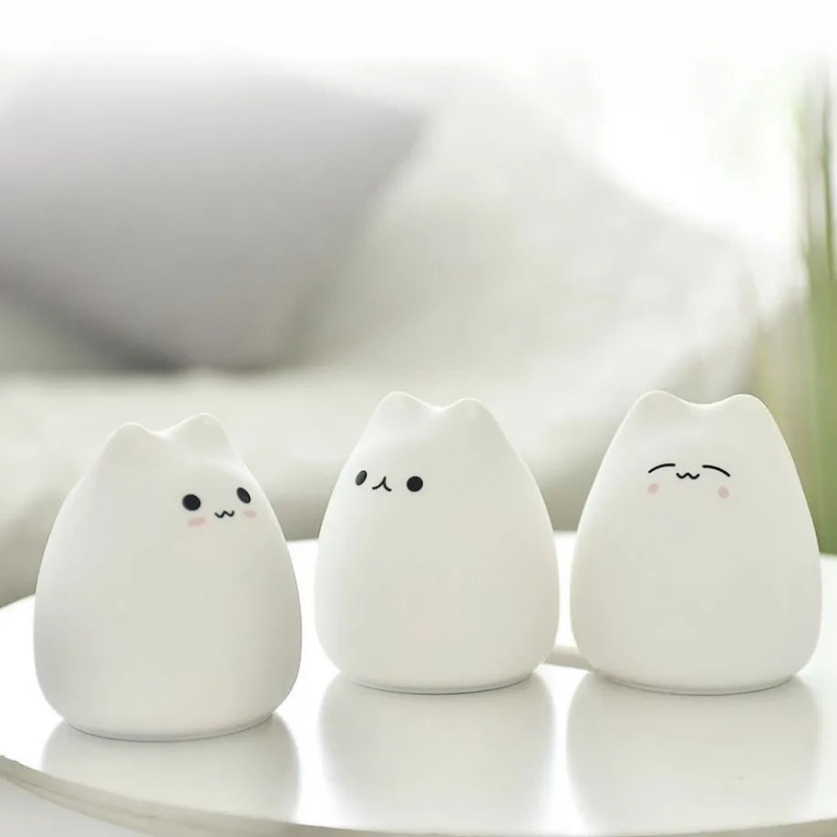 Squishy Cat LED Night Light